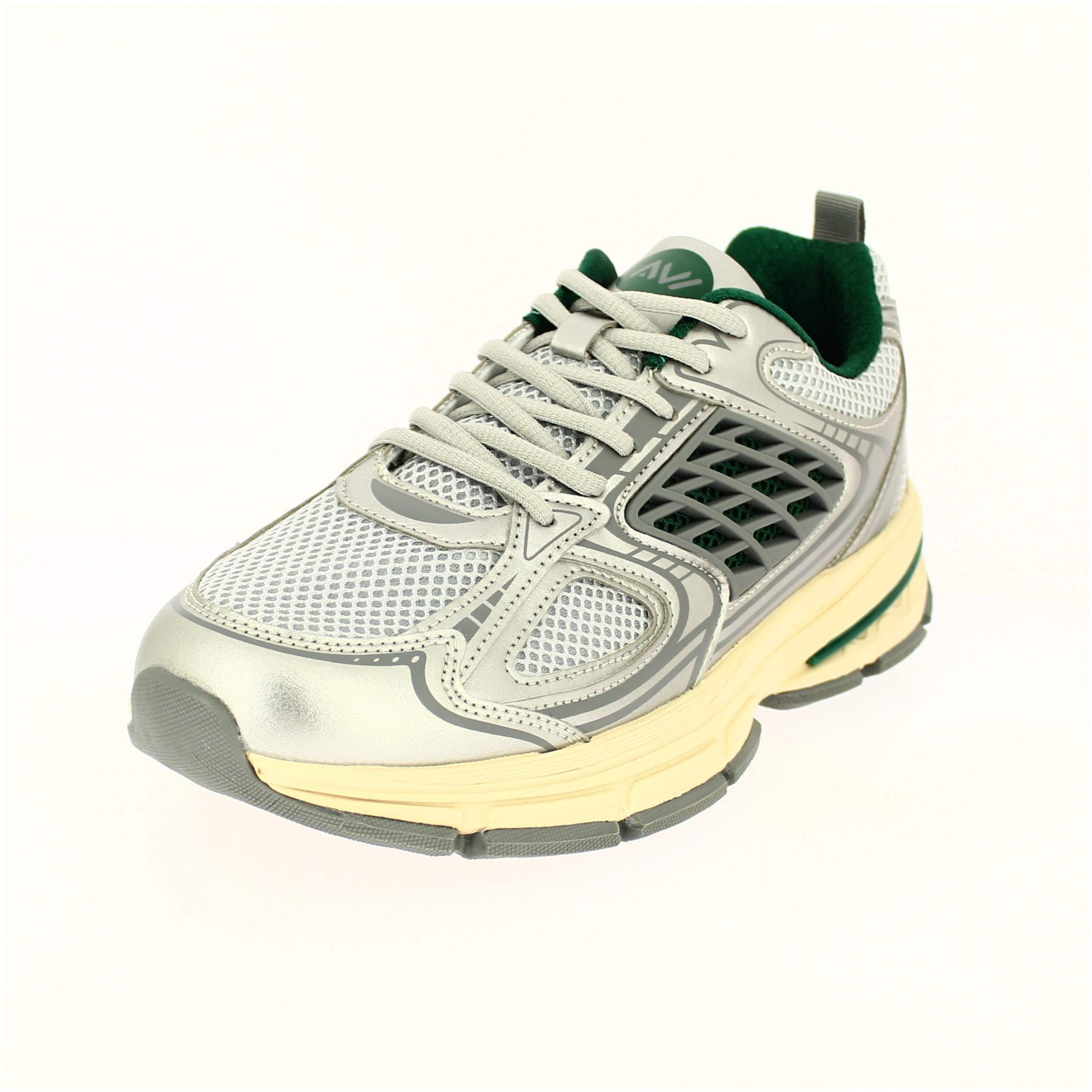 AVI Men Running Lacing Shoes Beige
