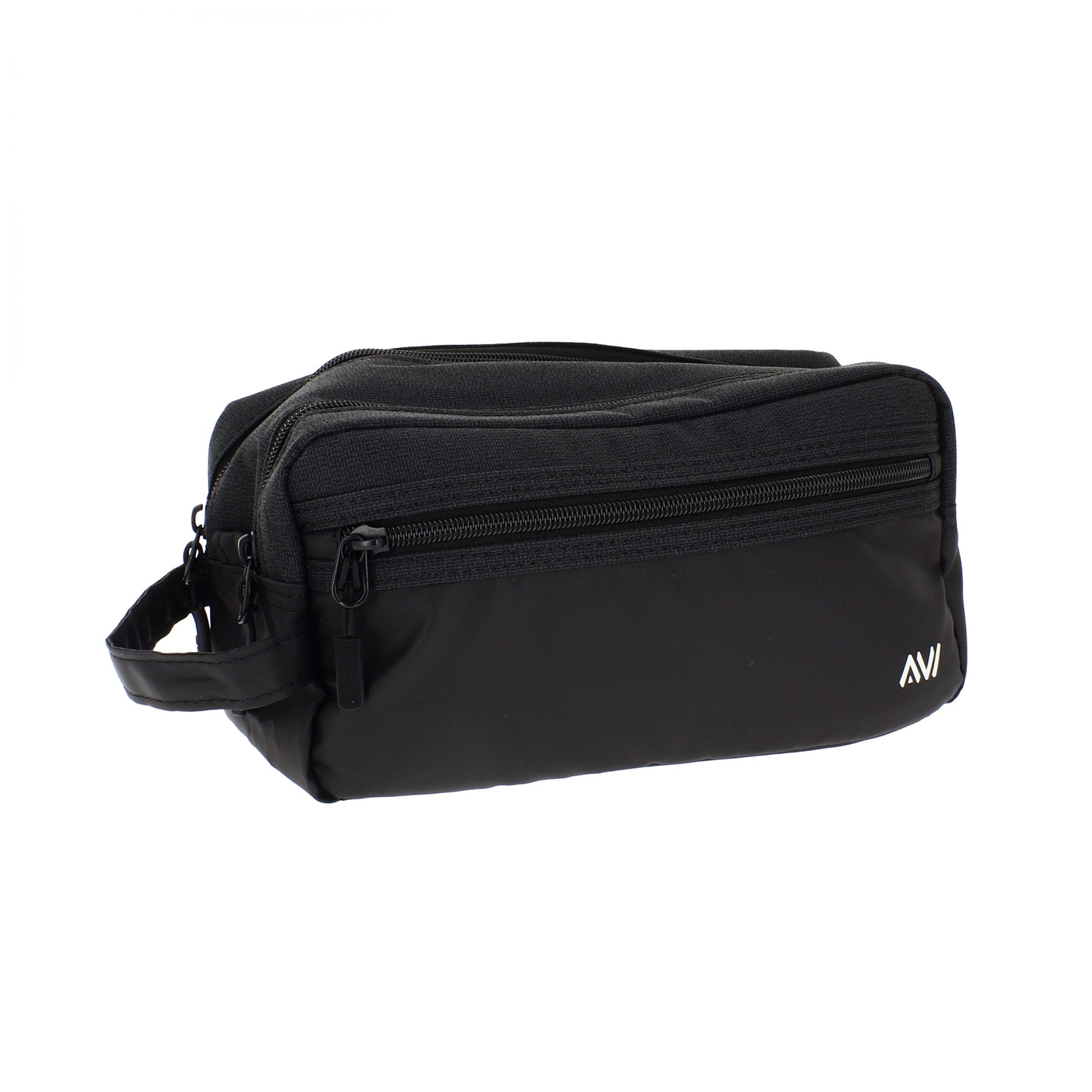 AVI Unisex Toiletry Back Pack Black