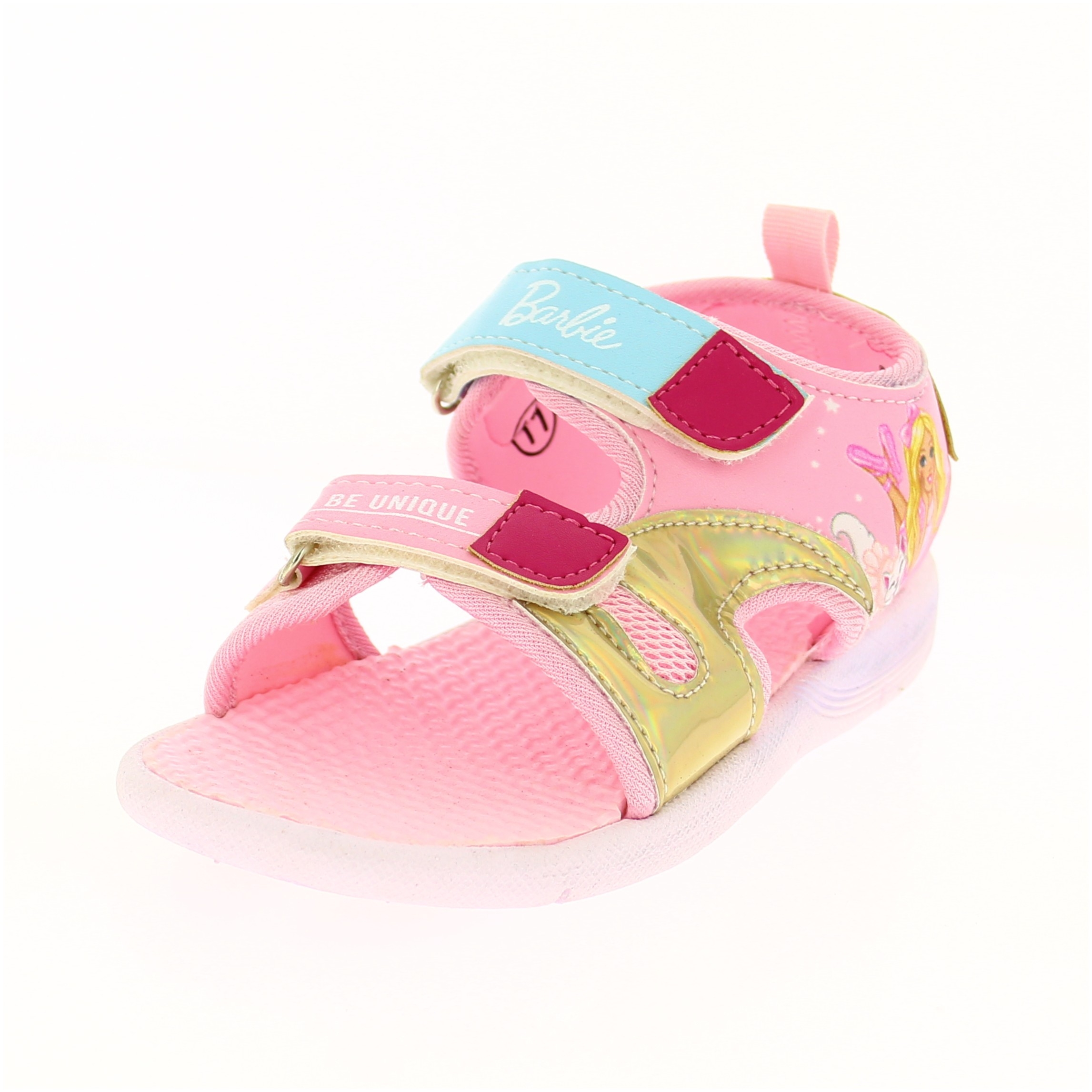 Barbie Girls Casual Slip-On Sandal Pink