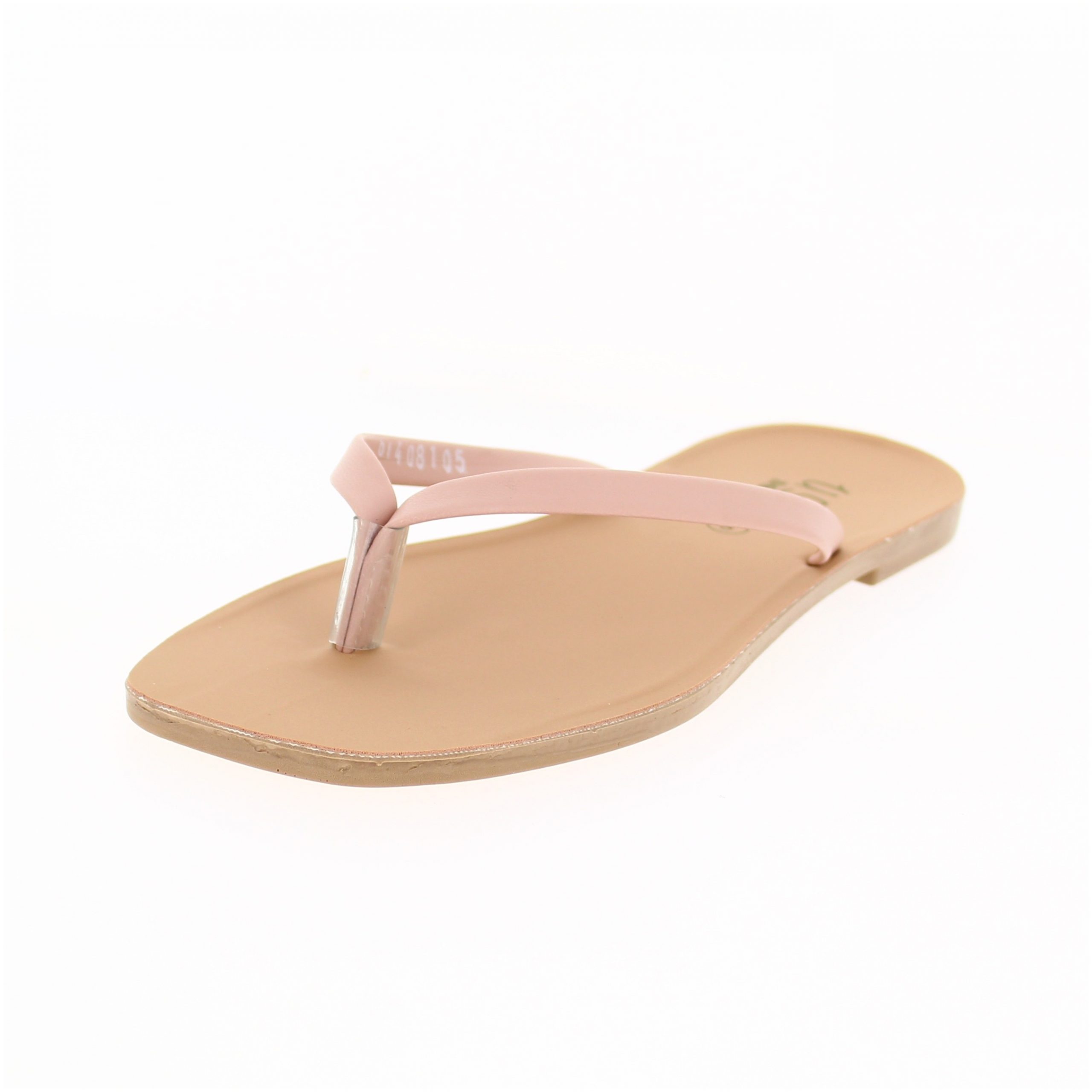 U Softo Women Casual THONGS Slippers SILVER