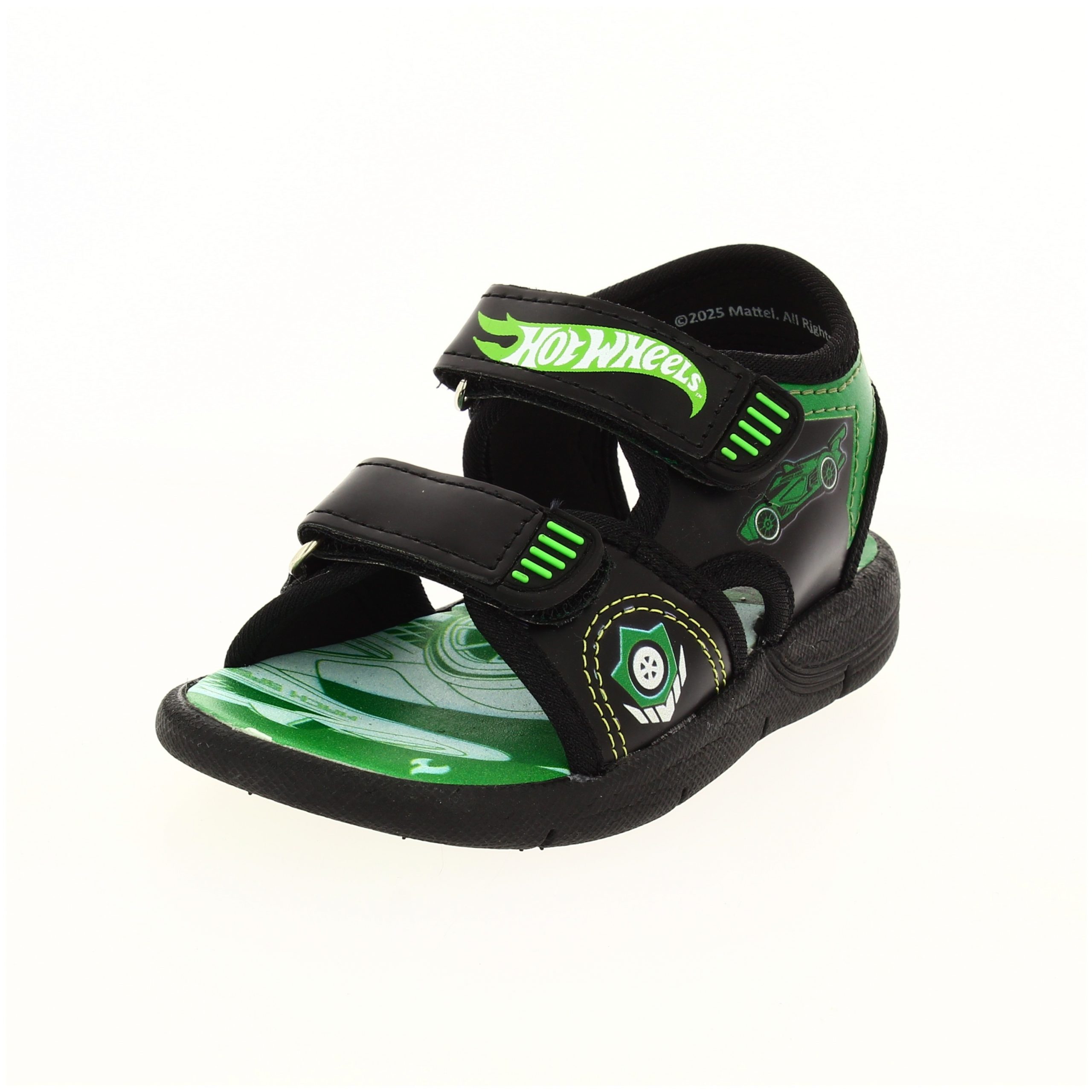 Hot Wheels Boys Casual Slip-On Sandal Green