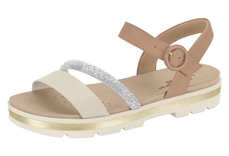 MODARE Women Casual Slip-On Sandals Multi