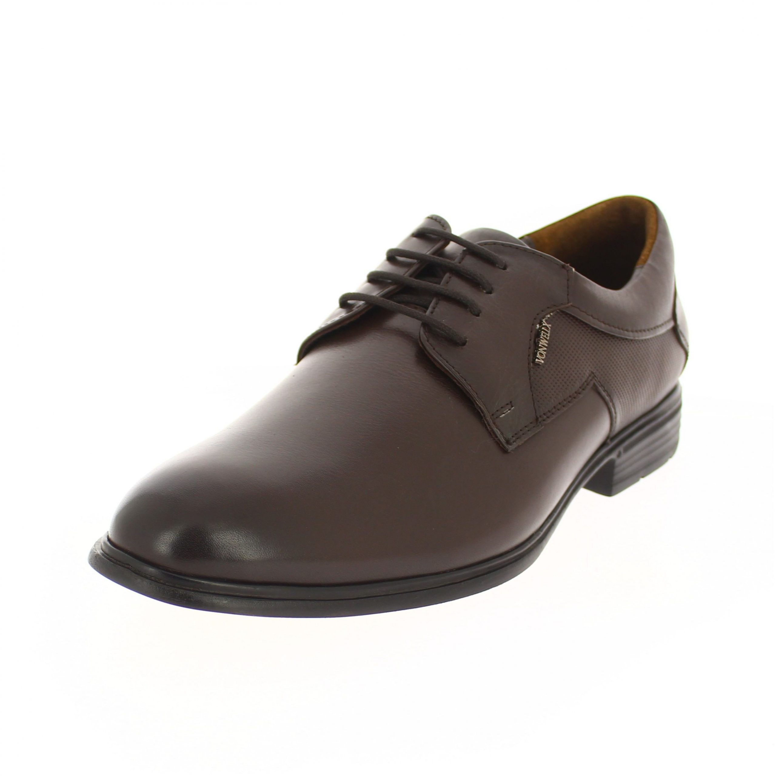 Von Wellx Men Casual Lacing Shoes Brown