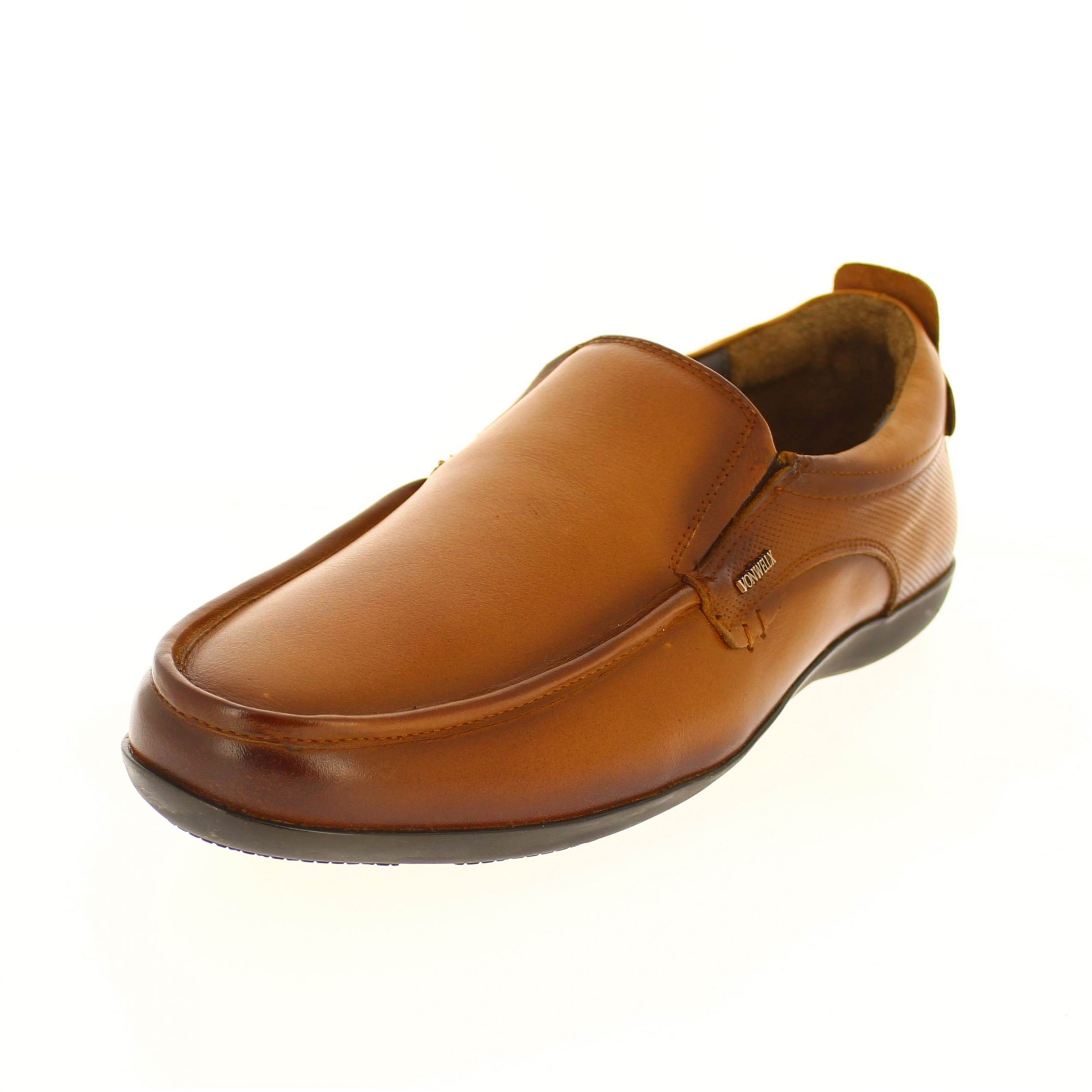 Von Wellx Men Casual Lacing Shoes Brown