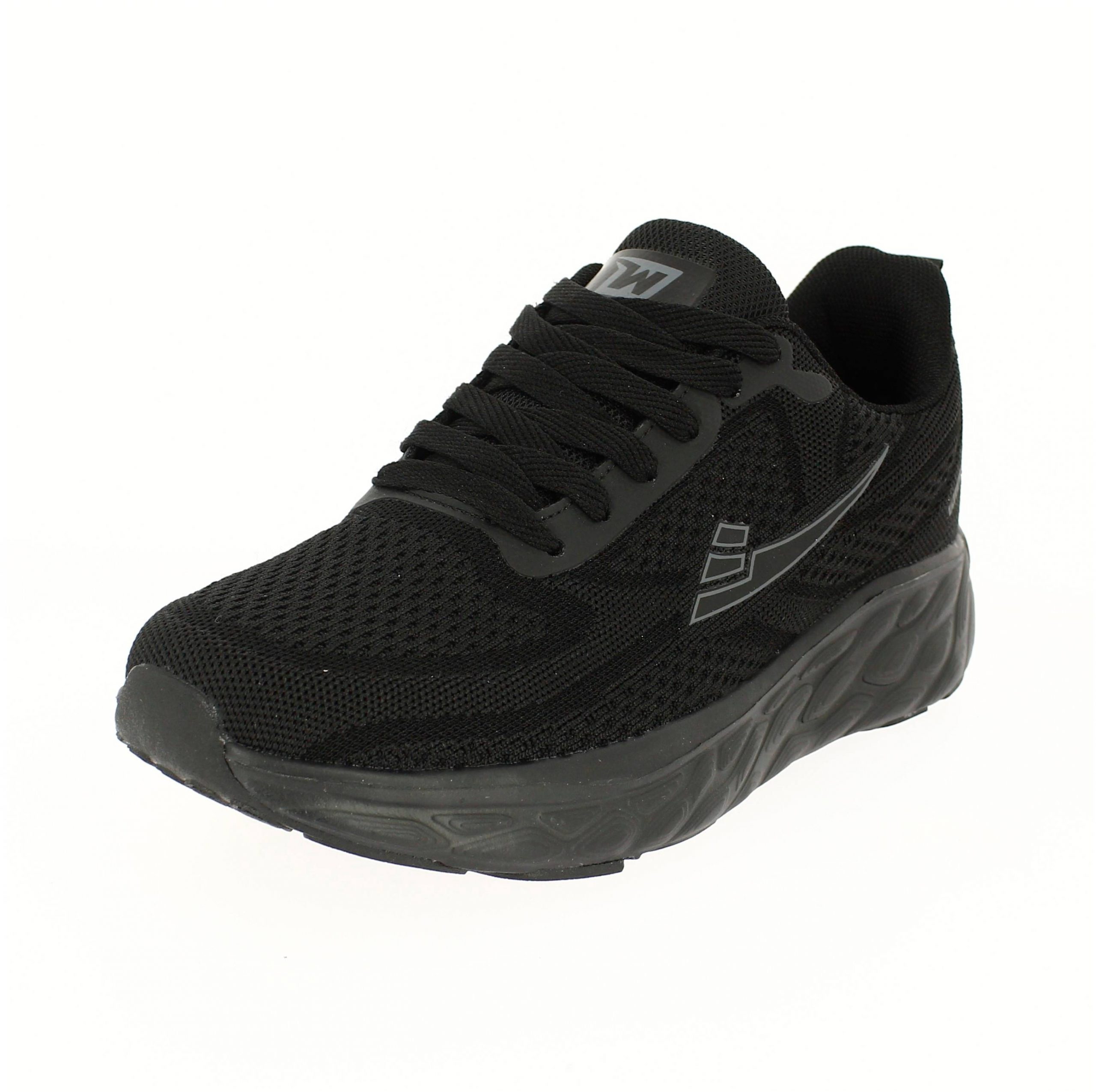 WINNER Men Casual Lacing Shoes - Black